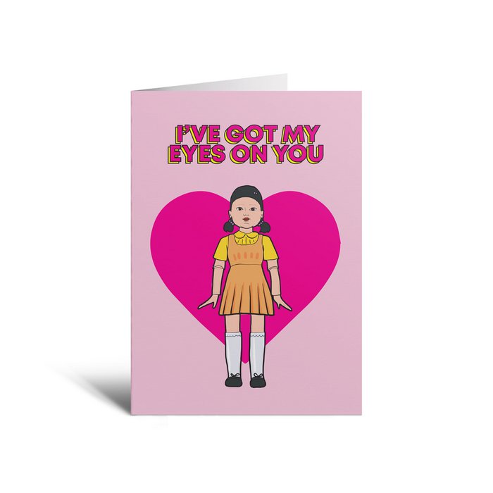 Augen auf dich-Liebe-Grußkarte - Makagi - Grußkarten