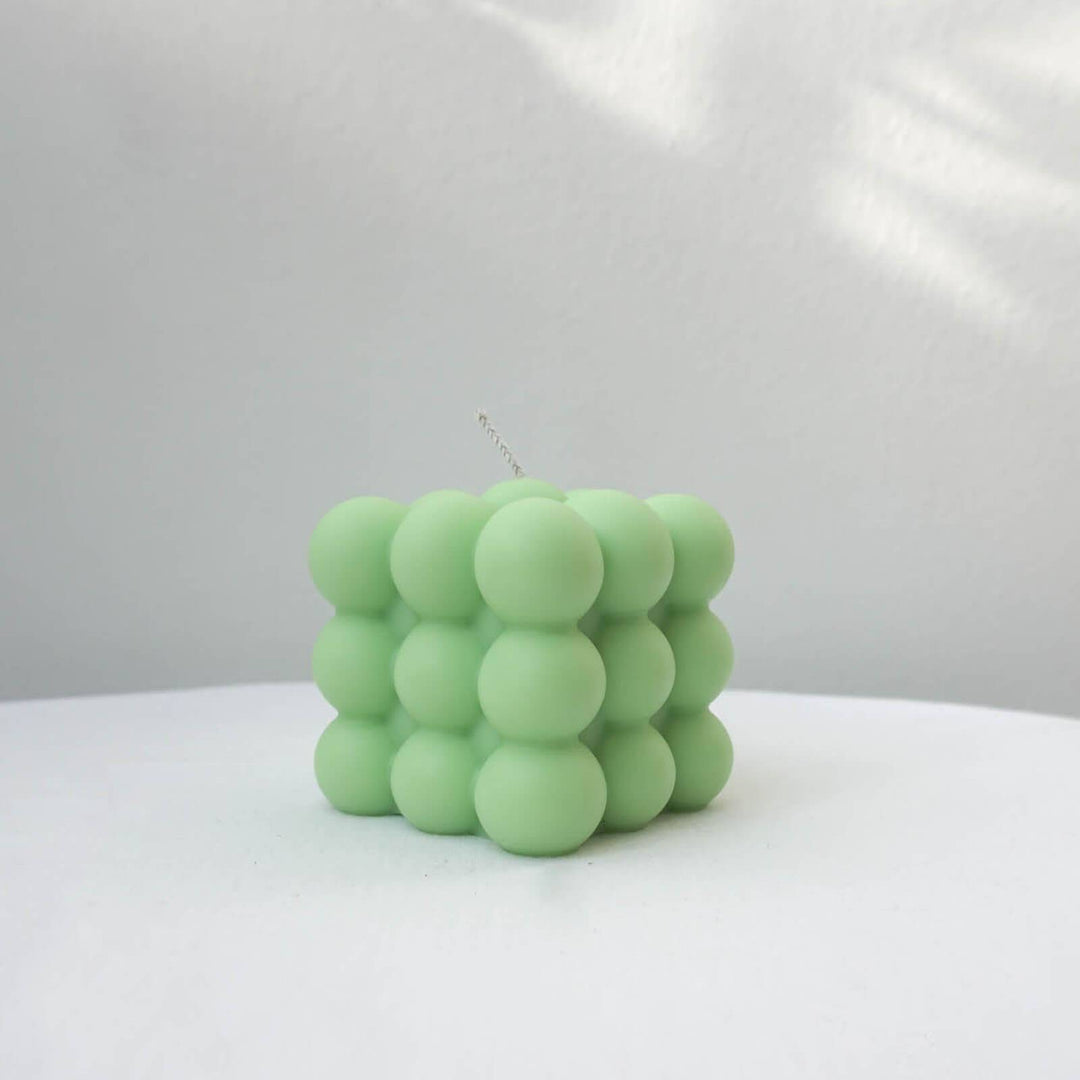 Bubble Kerzen grün - Makagi
