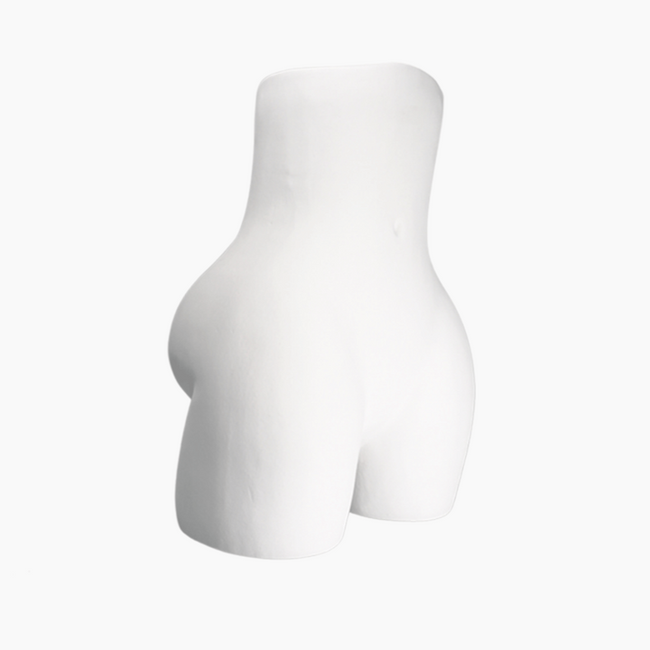 Keramik vase-Booty vase-Makagi-weiß-4